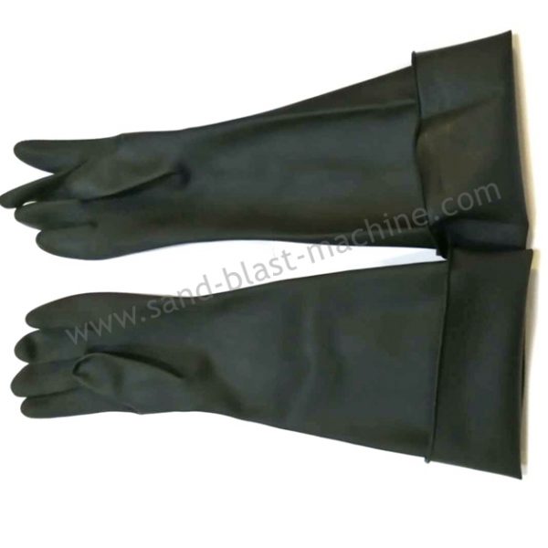 rubber blasting gloves